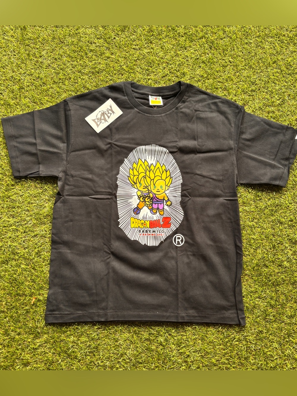 BAPE X DBZ GOHAN BLACK TEE XL